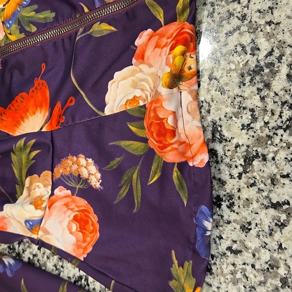 DISNEY PARKS TINKERBELL PEPLUM ZIP FRONT JACKET,CARDIGAN,BLAZER. SIZE X-SMALL. - Picture 8 of 11